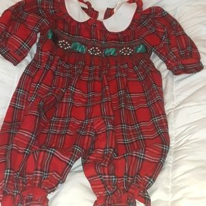 Plaid romper